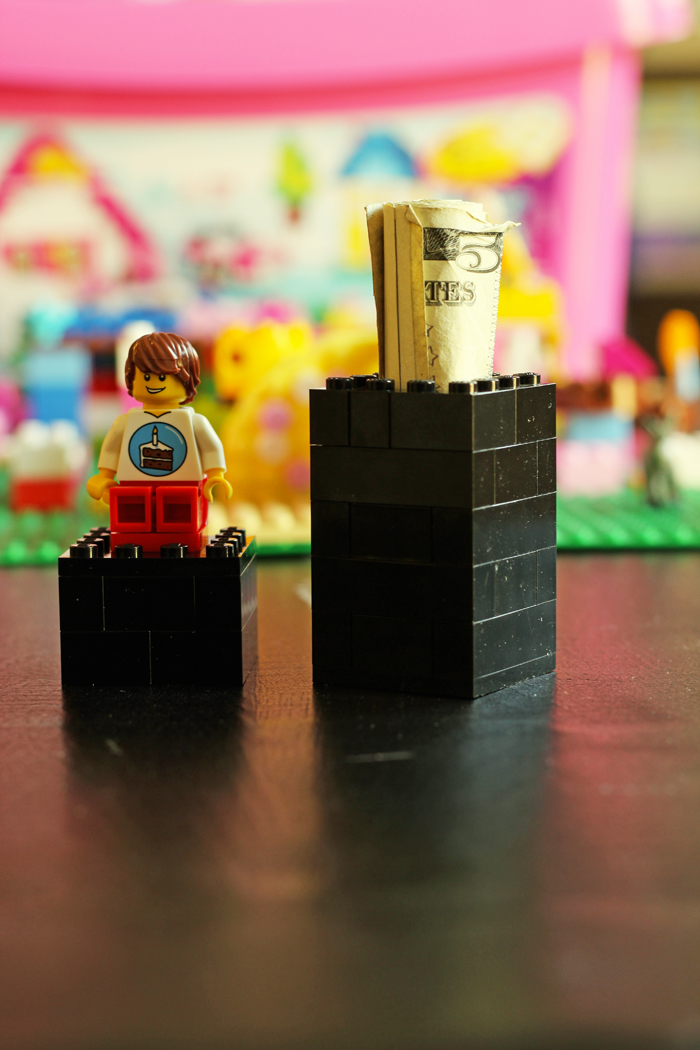 lego box holding money