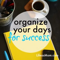 Organize Your Days for Success