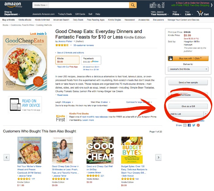 How To Send A Kindle Book As A Gift (And Why You Should)