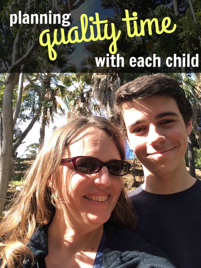 Planning Quality Time with Each Child | Life as Mom - Planning quality time with each child, particularly in a large family, can be tricky. But, it's not impossible. And it's SO worth the effort!