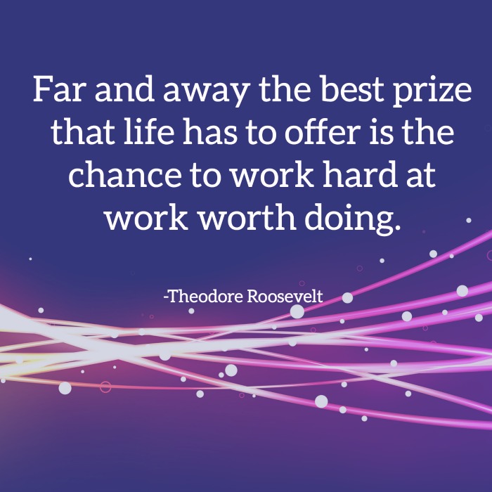 roosevelt work quote