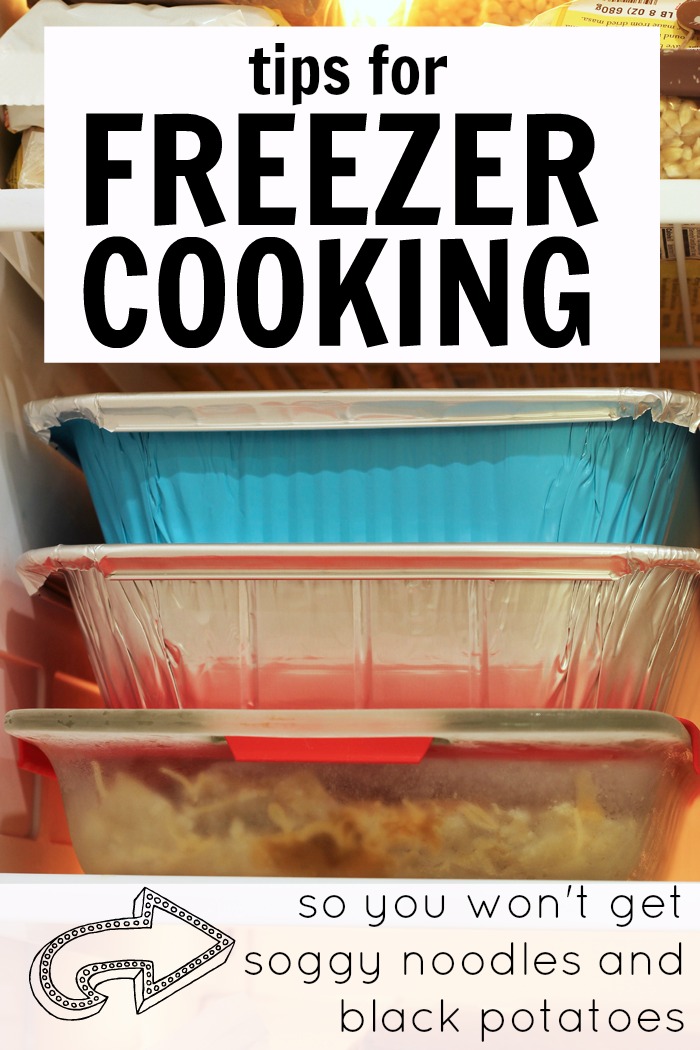 Tips for Freezer Cooking so You Won't Get Soggy Noodles and Black Potatoes | Life as Mom