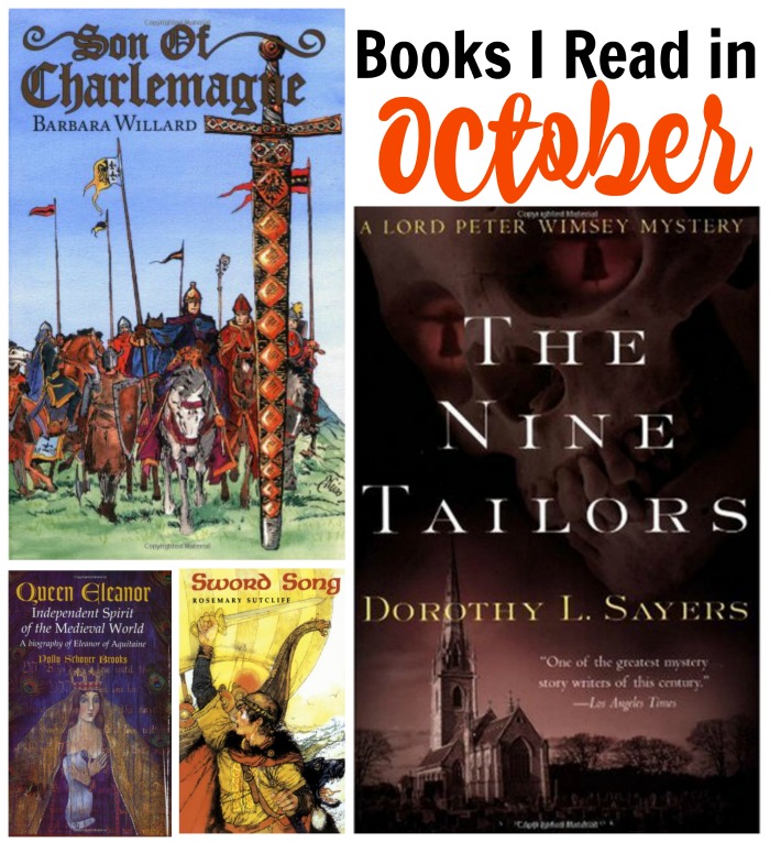 Historical Fiction Books I Read in October