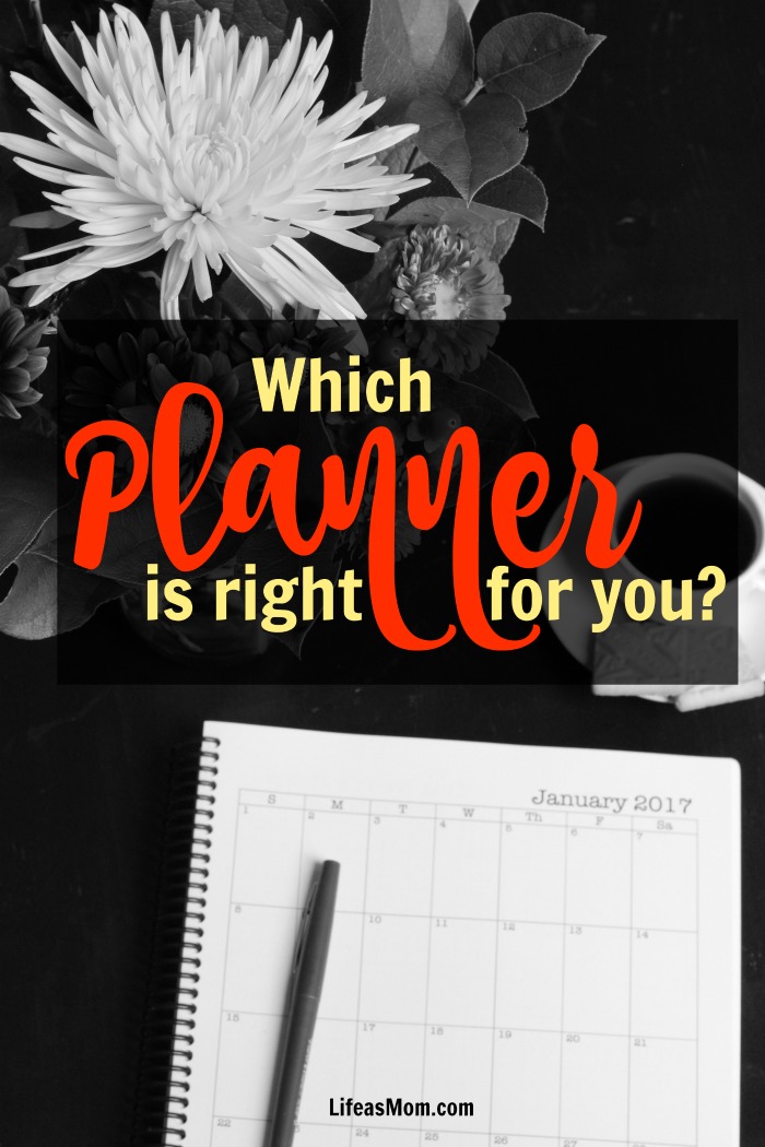 Which planner is right for you? Life as Mom