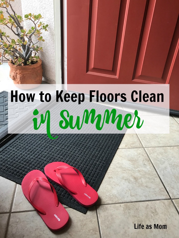 How to Keep Floors Clean in the Summer