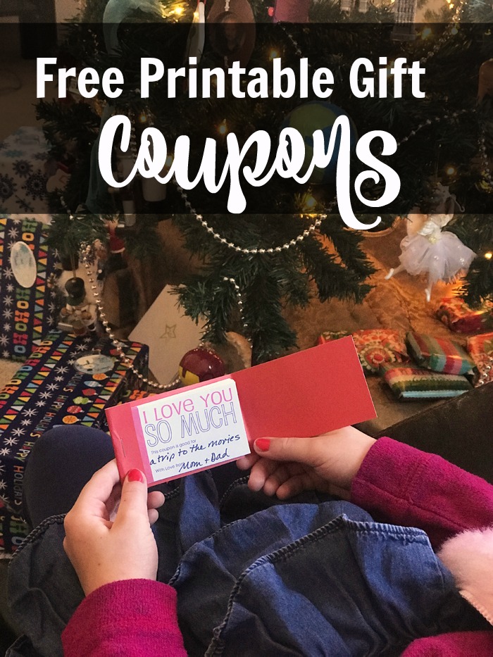 Free Printable Gift Coupons | Life as Mom