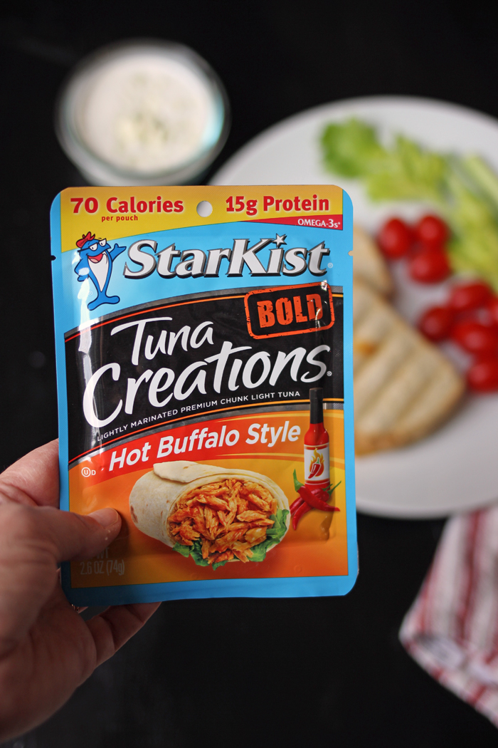 packet of StarKist Hot Buffalo Style Tuna