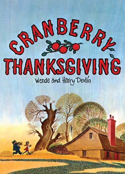 cover image of cranberry thanksgiving featuring a new england farm house.