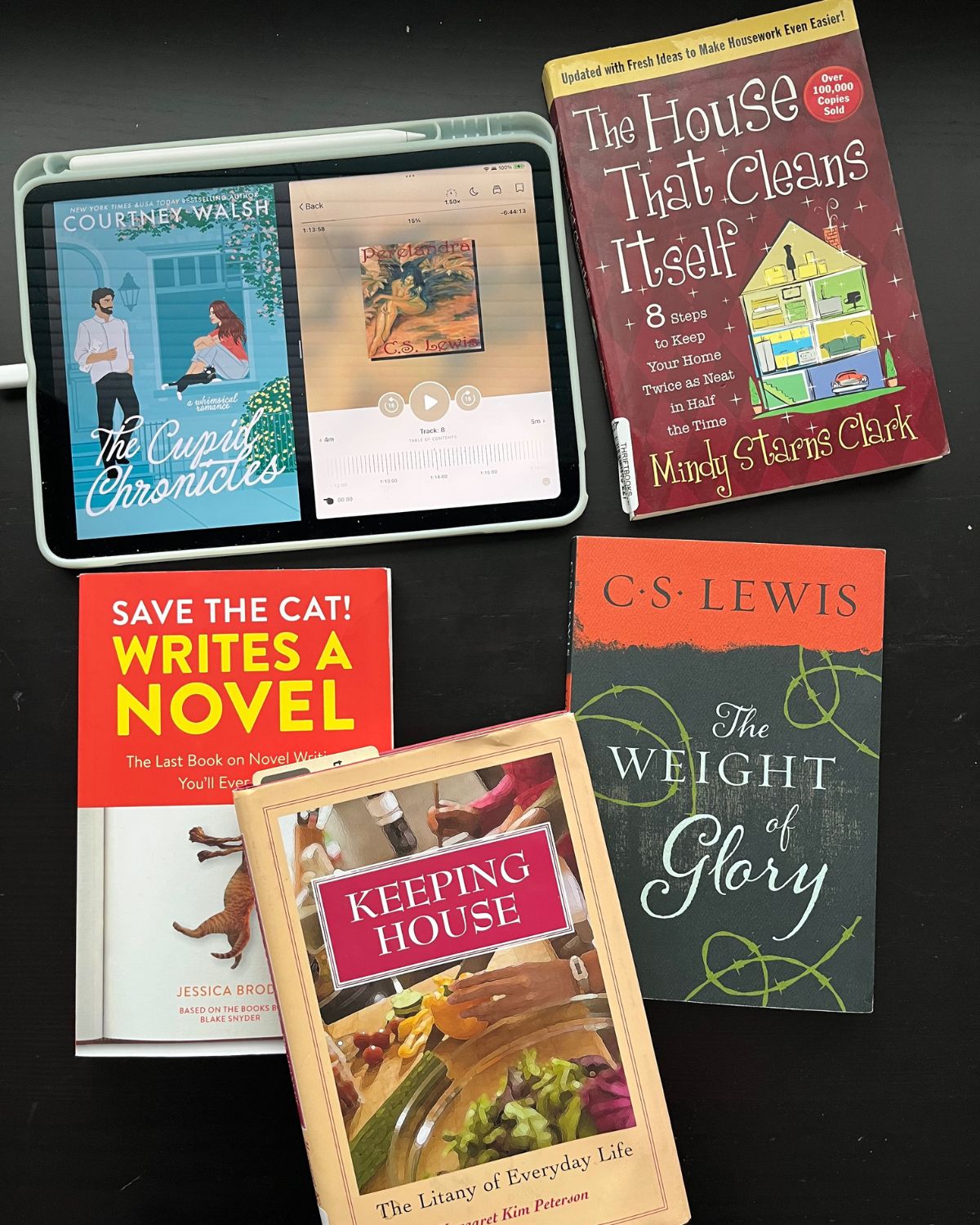 my current TBR pile.
