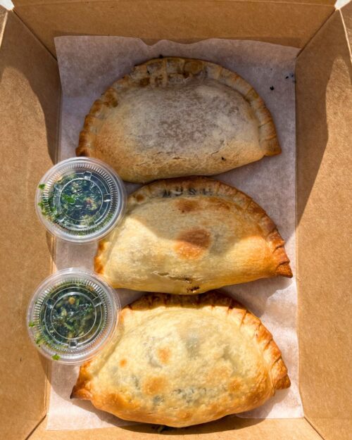 empanadas from farmers market.