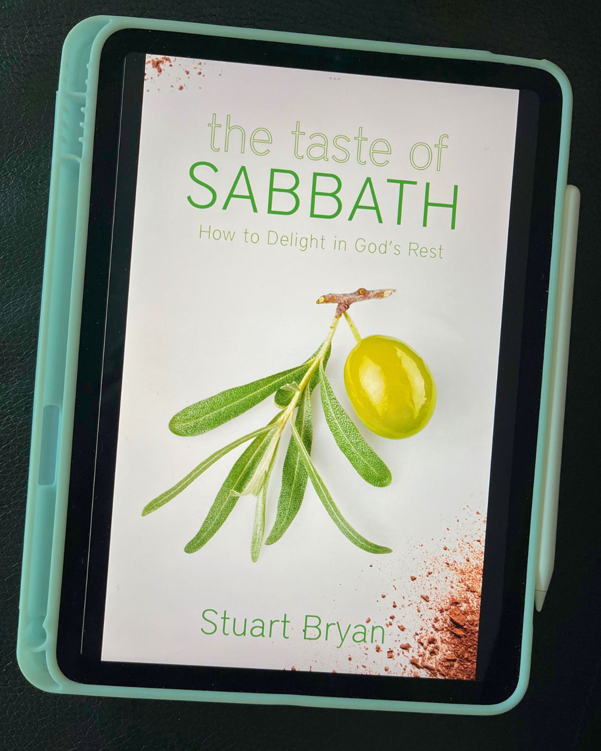 cover image of the taste of sabbath on iPad.