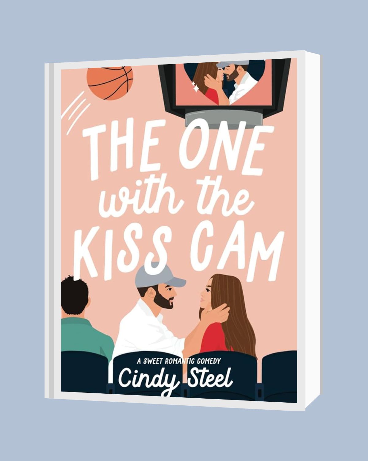 cover image of the one with the kiss cam by cindy steel.