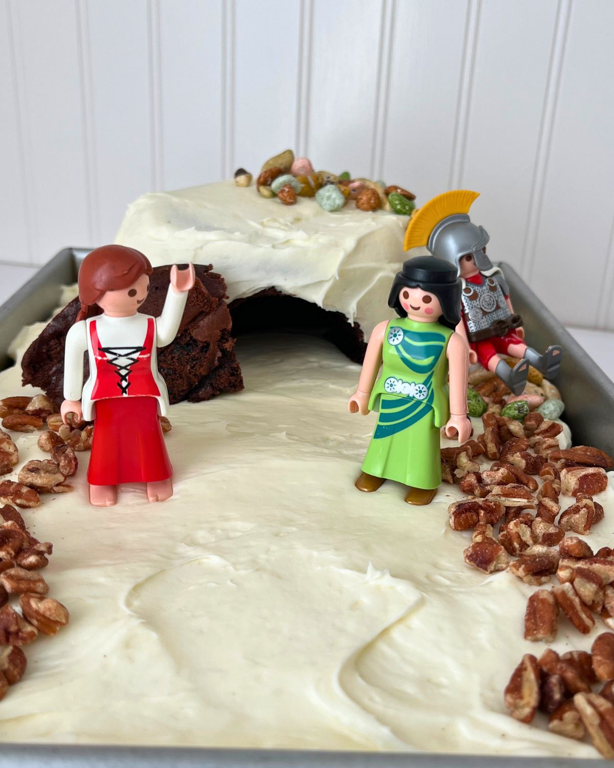 empty tomb cake.