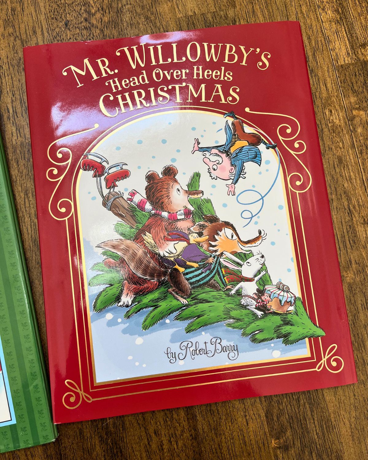 hardcover copy of Mr willowby's new book.