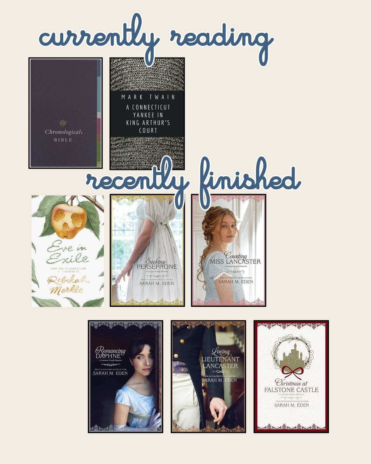 books I've read this past week.