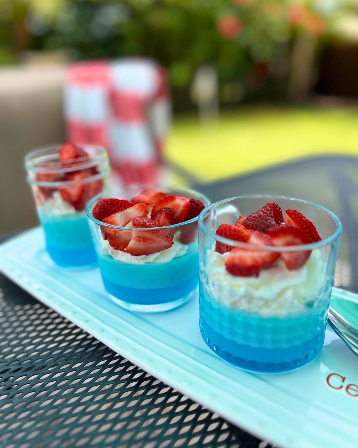 4th of july jello 123 cups.