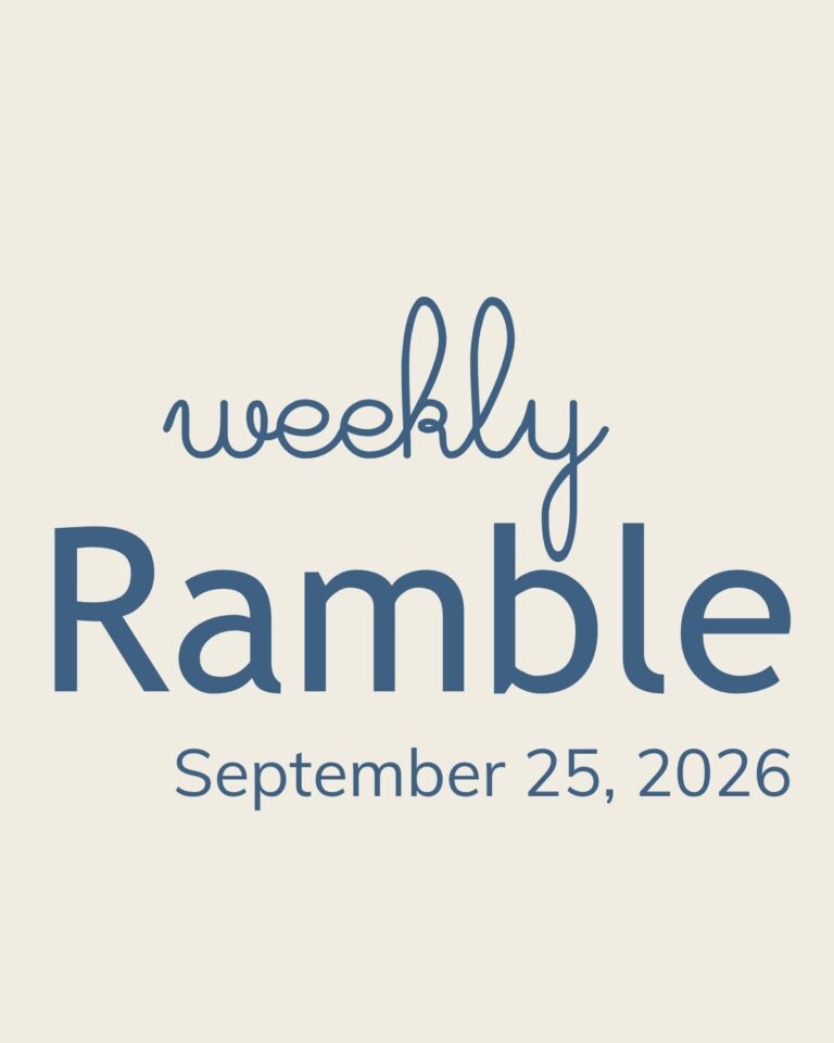 ramble graphic for september 25.